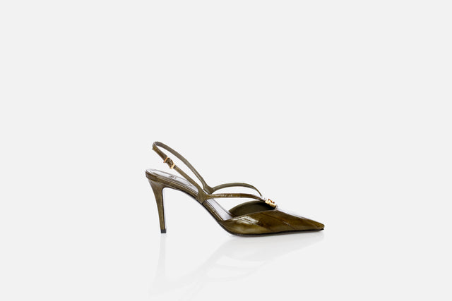 Fendi FFold High-heel Slingbacks