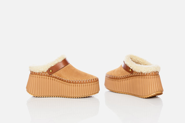 Chloé Nama Wedge Mule