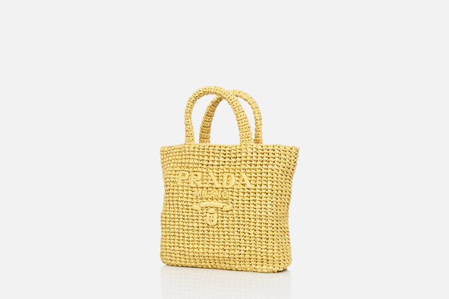 Prada Small Crochet Tote Bag