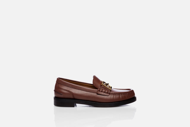 Fendi Baguette Leather Loafer
