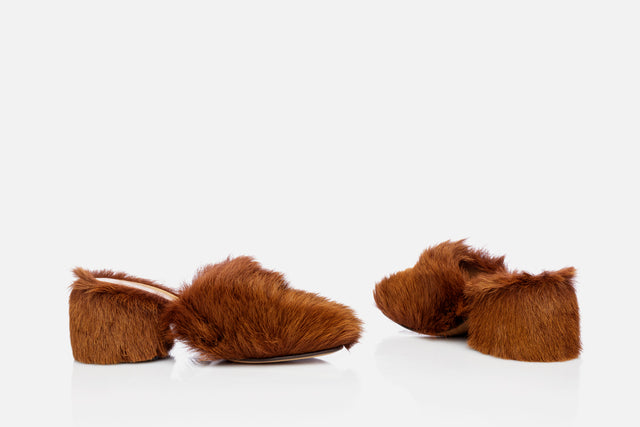 Dries Van Noten Leather Mules