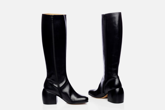 Dries Van Noten Leather Boots