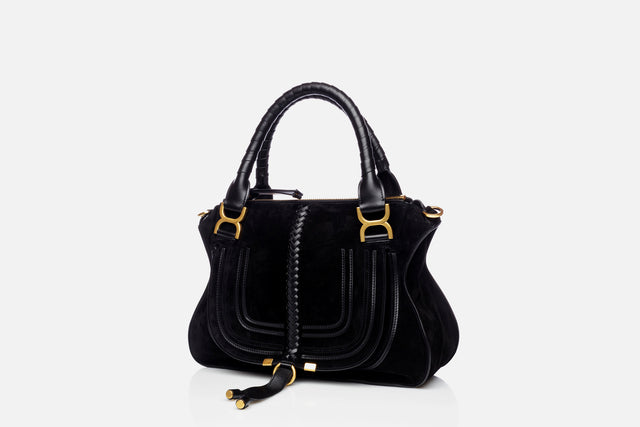 Chloé Marcie Medium Bag In Suede Calfskin