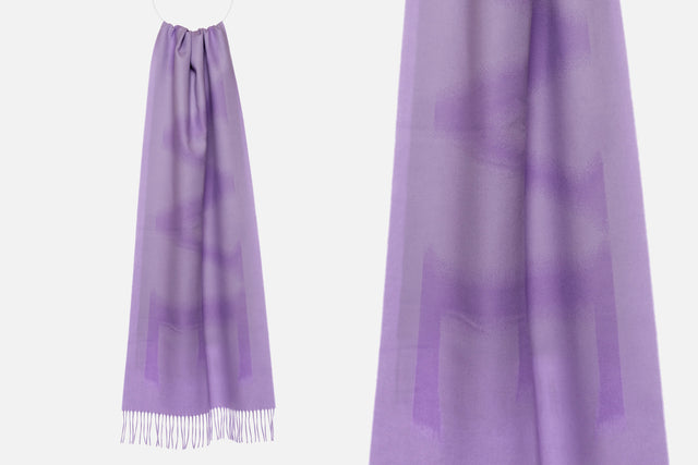 Loewe Scarf In Wool And Cashmere