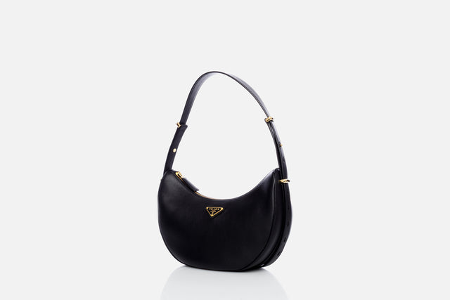 Prada Arqué Small Leather Shoulder Bag