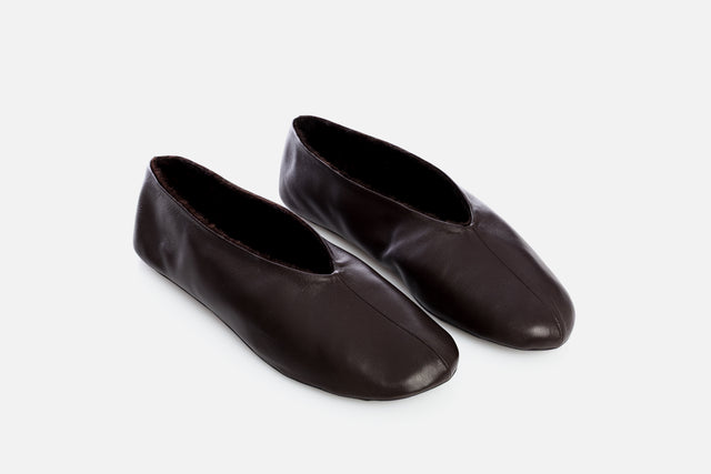 The Row Stella Slipper Fur