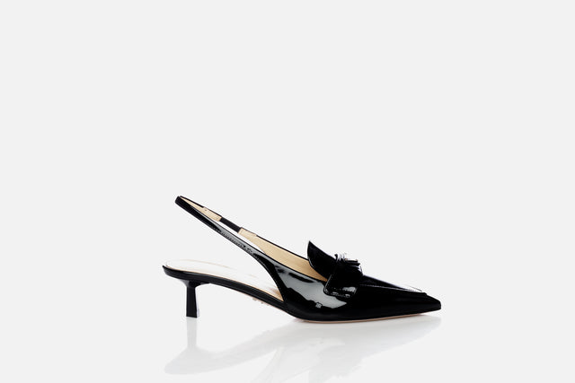 Prada Patent Leather Slingbacks