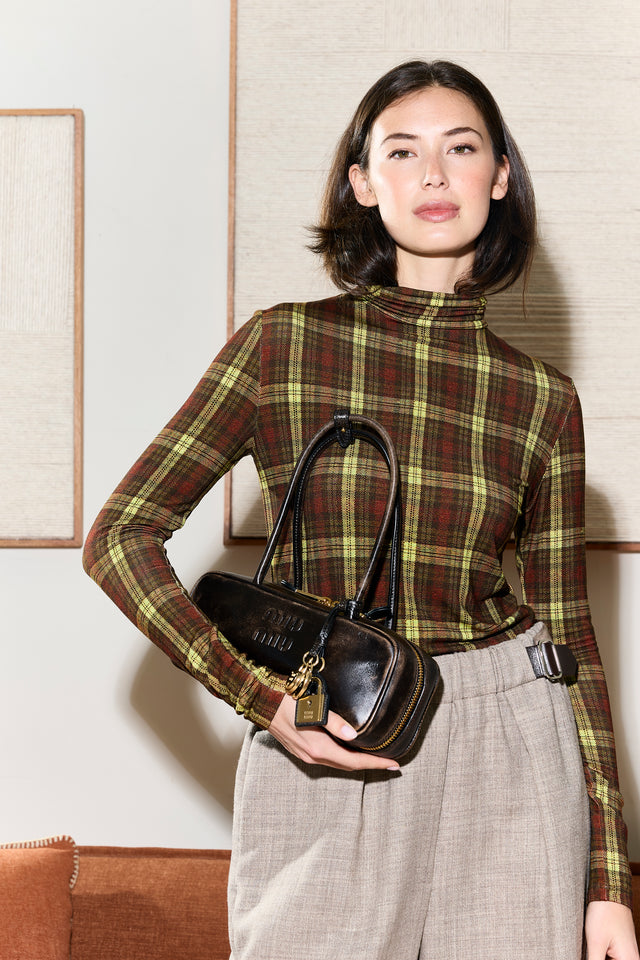 Miu Miu Beau Nappa Leather Bag
