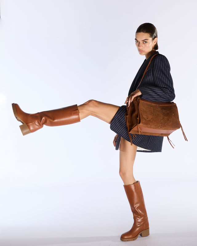 Chloé Leather High Boot
