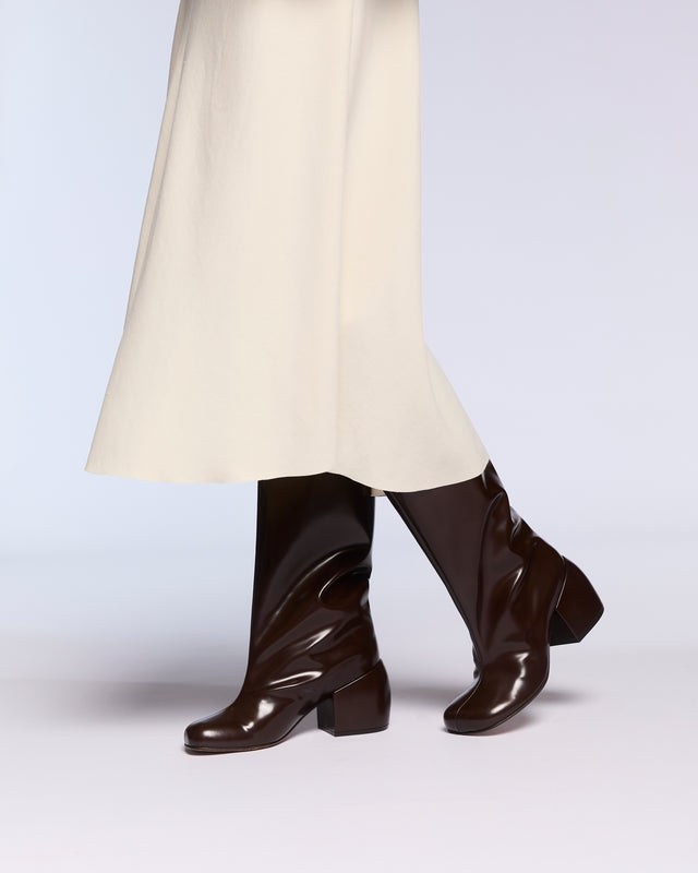 Dries Van Noten Leather Boots