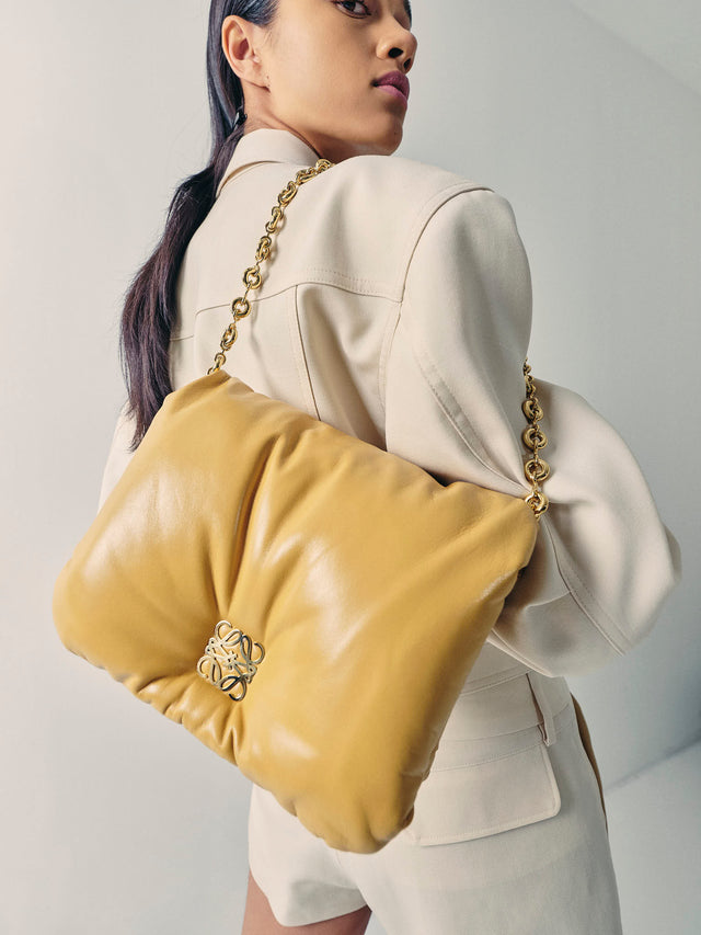 Loewe Puffer Goya Bag in Shiny Nappa Lambskin