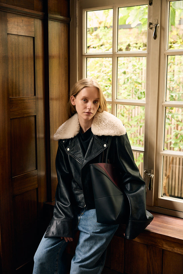 Loewe Medium Puzzle Fold Tote (LOEWE x Albers)