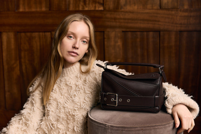 Loewe Small Puzzle Biker Bag