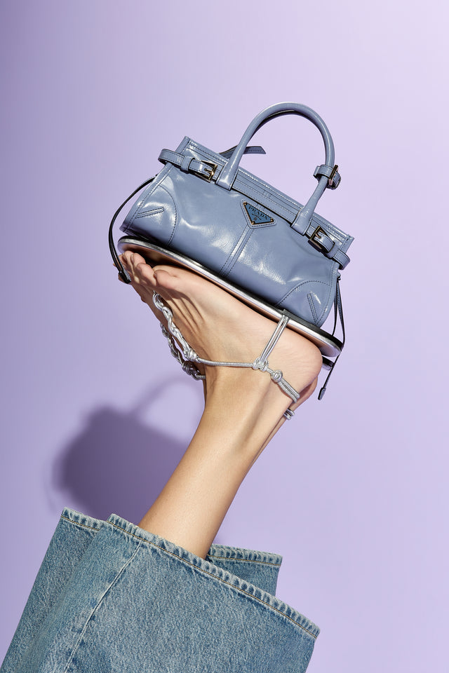 Prada Bonnie Leather Mini Handbag