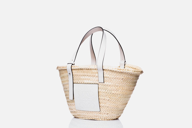 Loewe Basket Bag Palm leaf Calfskin