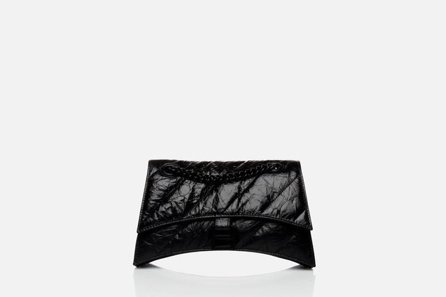 Balenciaga Crush Small Chain Bag Quilted Calfskin