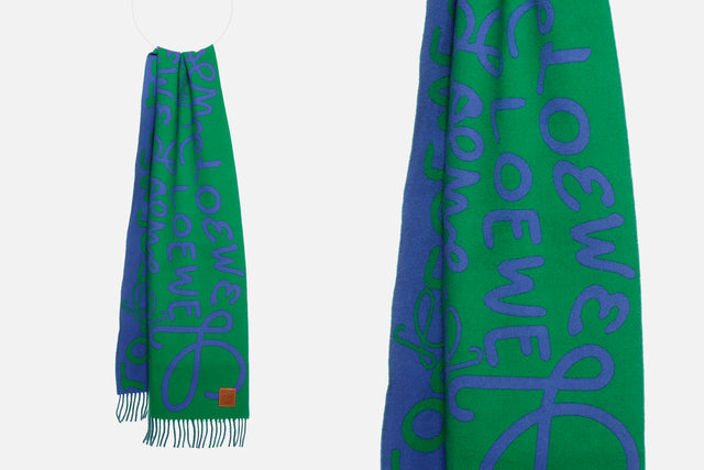 Loewe scarf In Wool And Cashmere