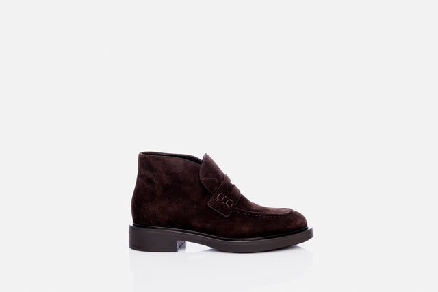 Gianvito Rossi Suede Bootie