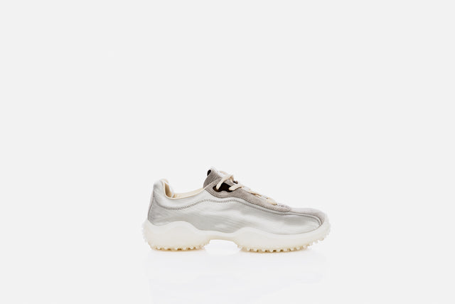 Miu Miu Bubble Technical Fabric And Suede Sneakers