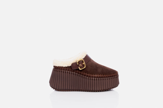 Chloé Nama Wedge Mule