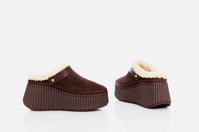 Chloé Nama Wedge Mule