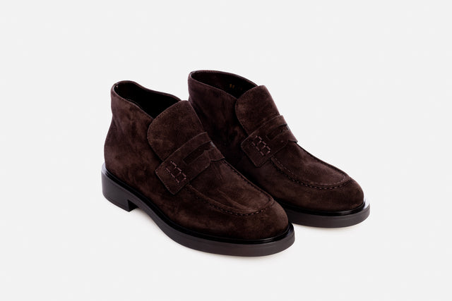Gianvito Rossi Suede Bootie