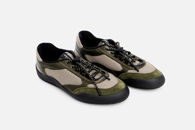 Prada Speedrock Mesh Fabric Sneaker