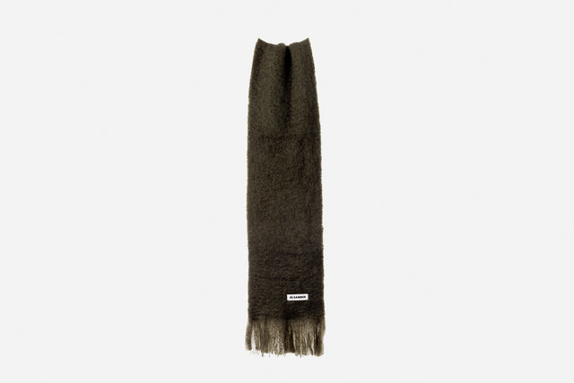 Jil Sander Slim Wool Blend Scarf