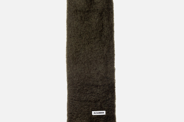 Jil Sander Slim Wool Blend Scarf