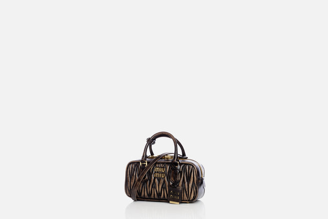 Miu Miu Arcadie Matelassé Nappa Leather Bag
