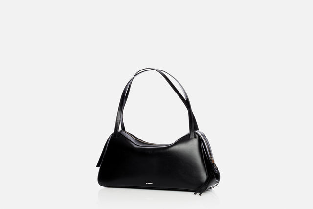 Jil Sander Dune Leather Shoulder Bag
