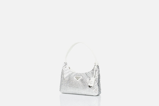Prada Satin Mini-bag With Crystals