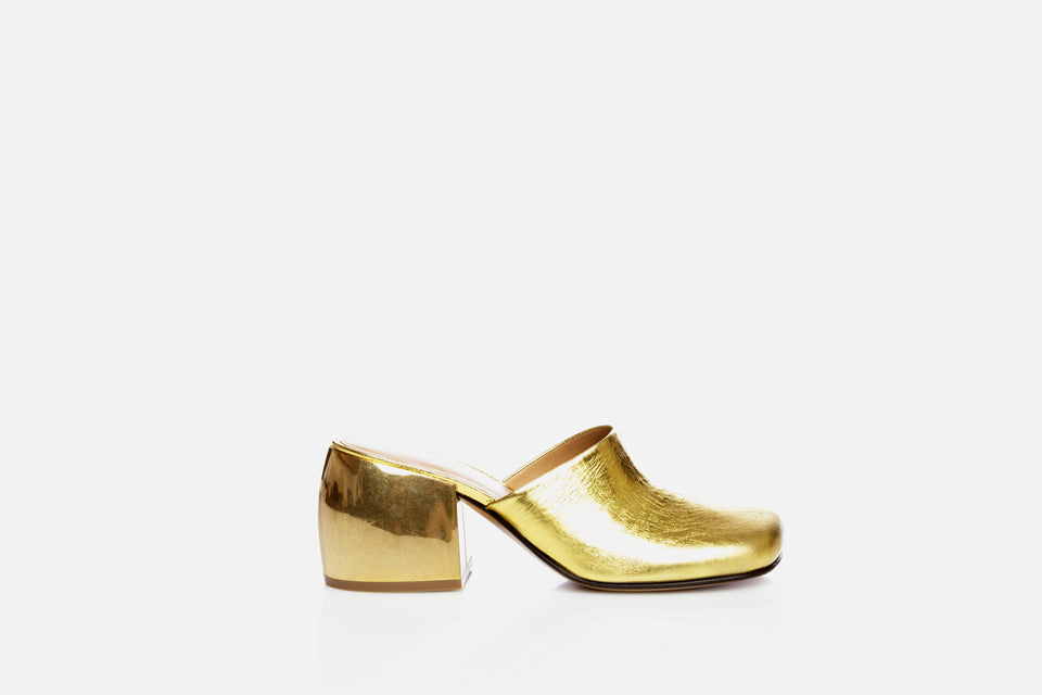 Dries Van Noten Leather Mules