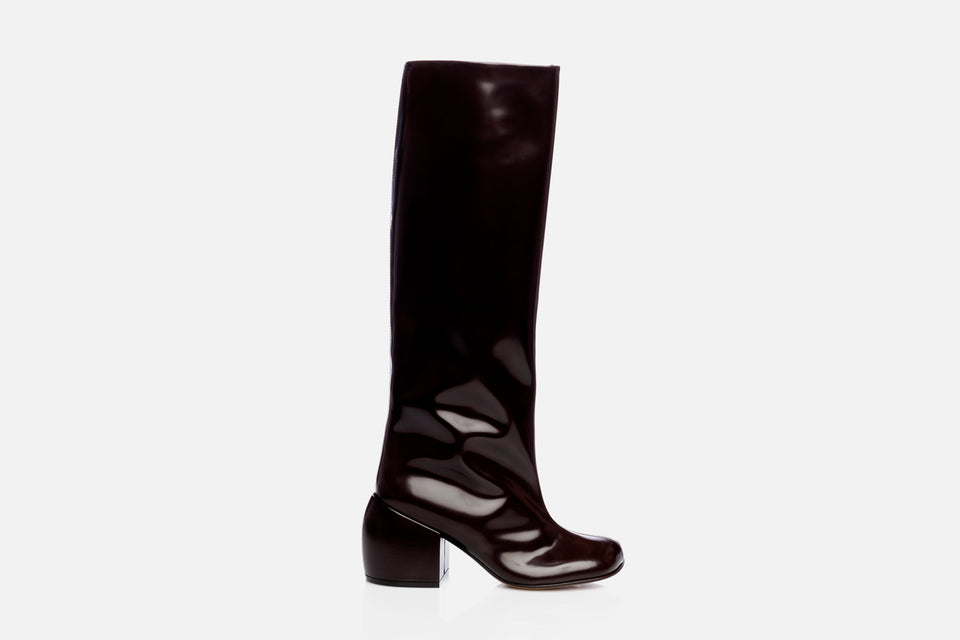 Dries Van Noten Leather Boots