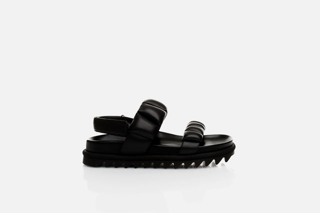 Dries Van Noten Padded Leather Sandal