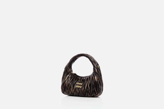 Miu Miu Wander Matelassé Nappa Leather Bag