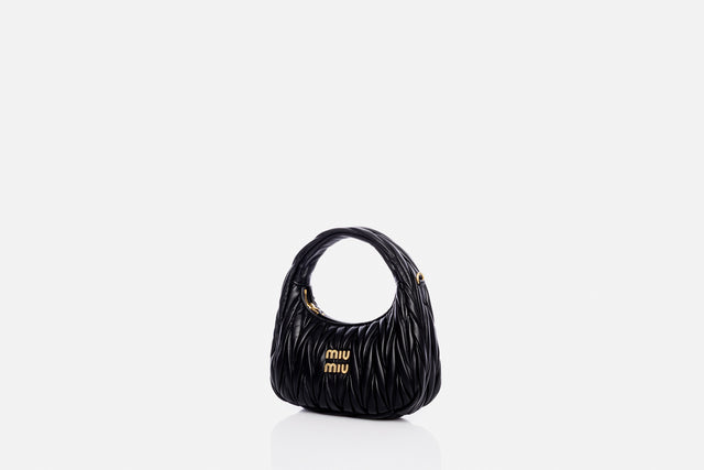 Miu Miu Wander Matelassé Nappa Leather Bag