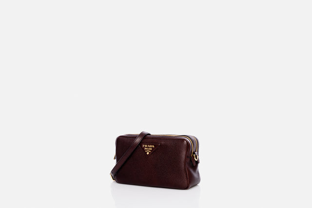 Prada Small Leather Shoulder Bag