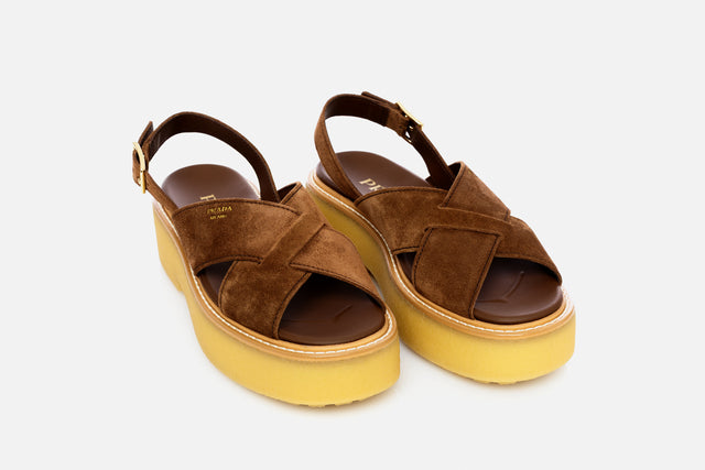 Prada Suede Sandals