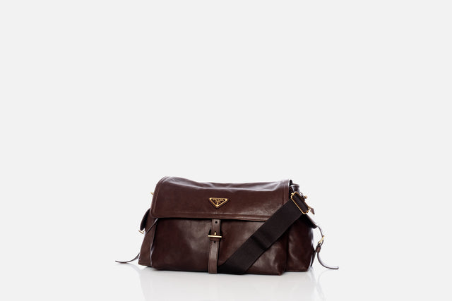 Prada Explore Large Nappa Shoulder Bag With Flap