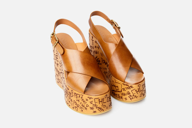 Chloé Maxime Wedge Sandal