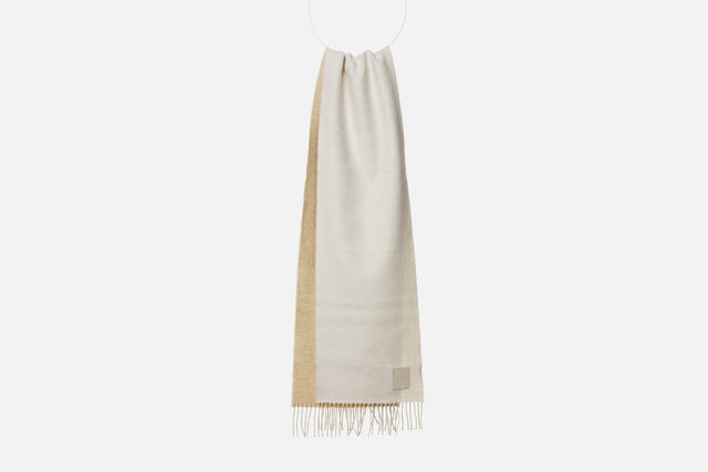 Loewe Scarf In Wool And Cashmere
