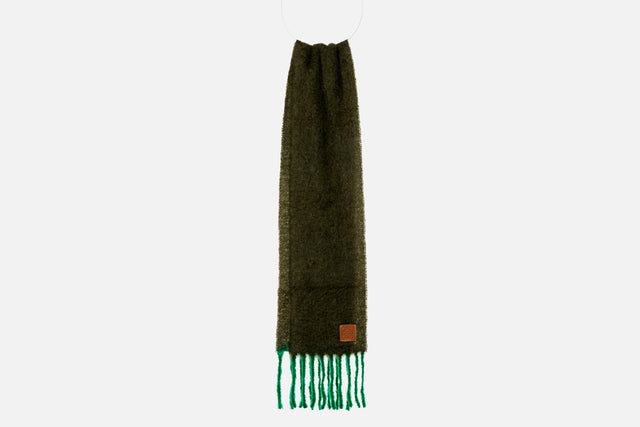 Loewe Scarf In Mohair And Wool