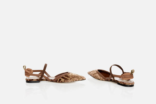 Fendi Colibrì Lite Flat Slingbacks