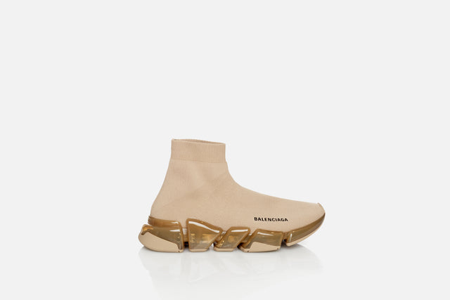 Balenciaga Speed 2.0 Full Clear Sole Recycled Knit Sneakes