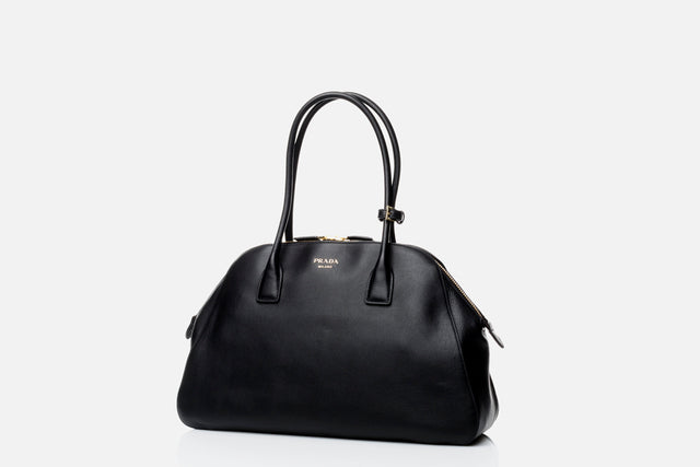 Prada Medium Leather Tote Bag