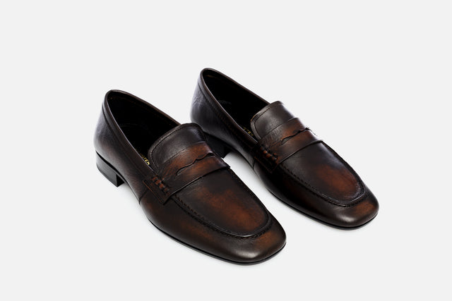 Dries Van Noten Leather Loafer