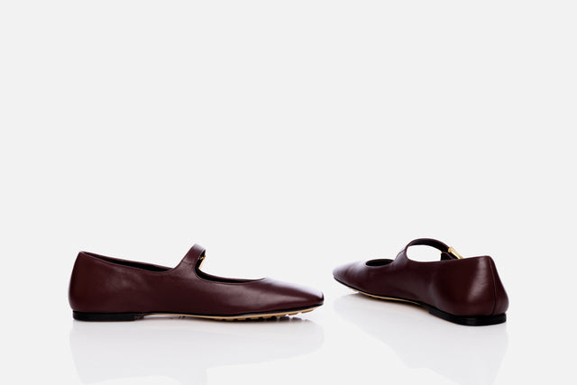 Bottega Veneta Charlotte Mary-jane Ballerina