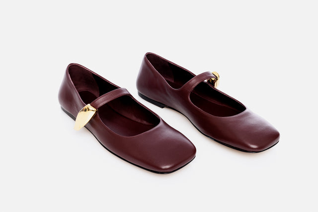 Bottega Veneta Charlotte Mary-jane Ballerina