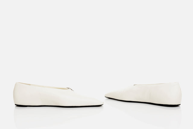 Jil Sander Leather Ballerina